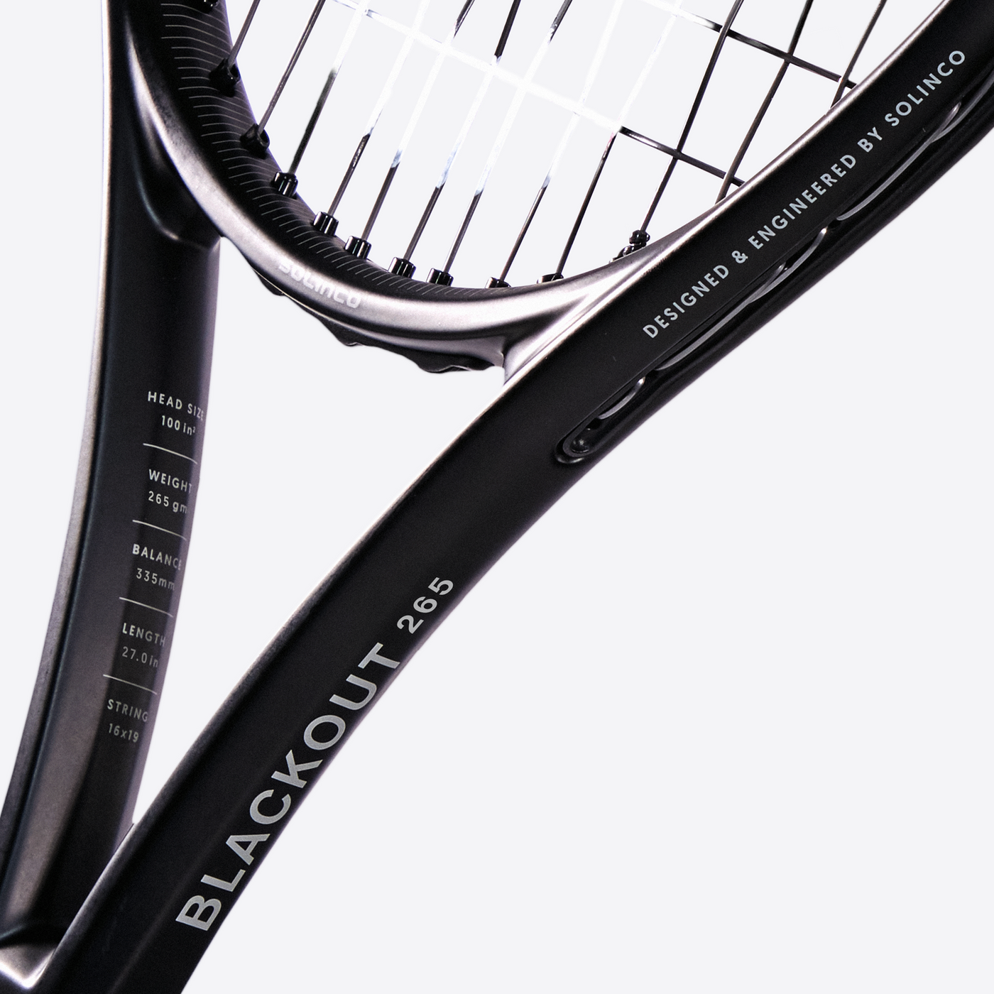 Solinco Blackout 265 Tennisketcher